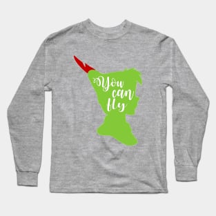 peter pan   you can fly Long Sleeve T-Shirt